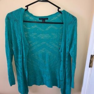 Blue American Eagle Cardigan